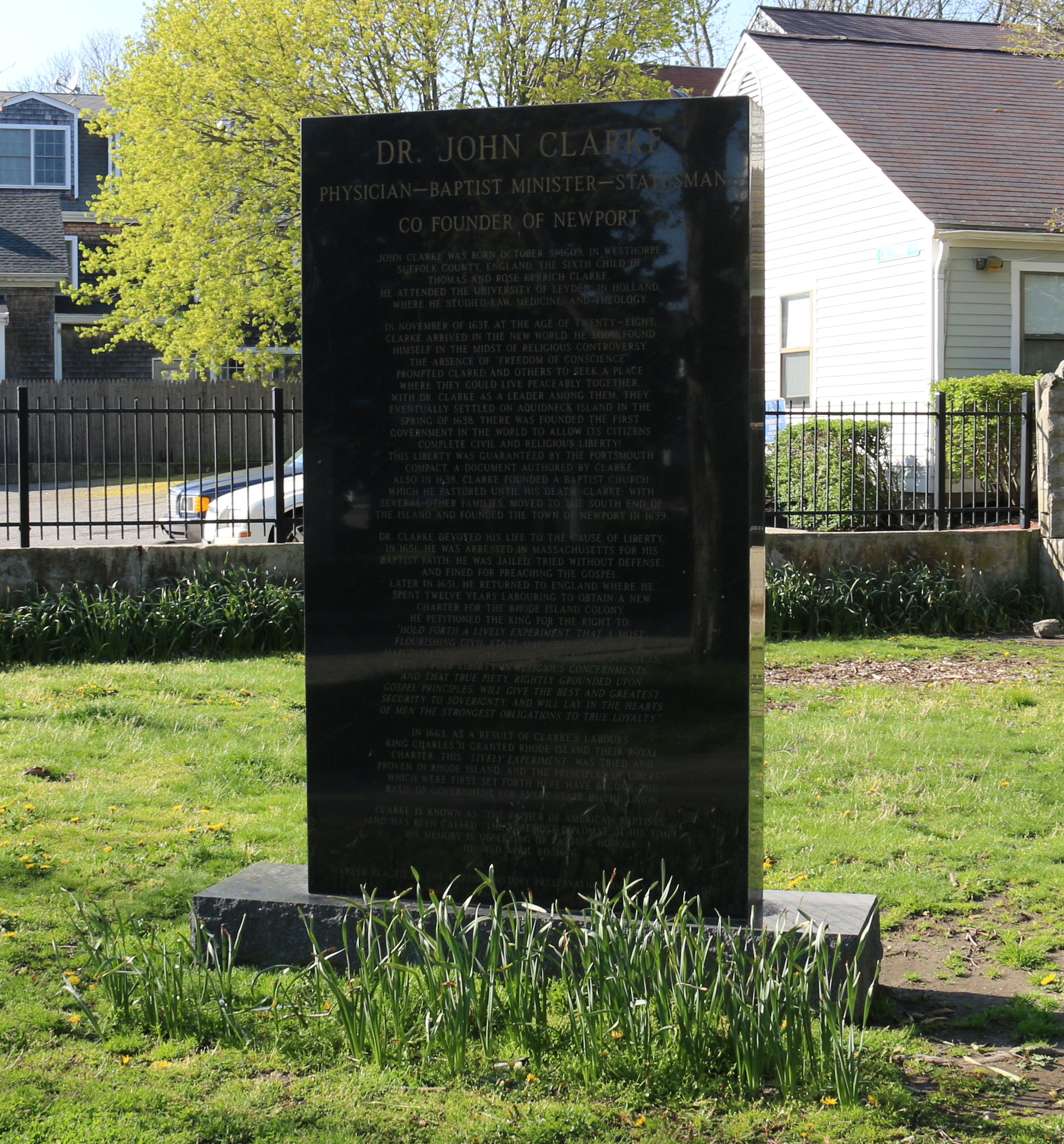 Elder John Waller Memorial